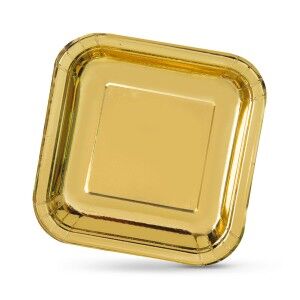 Geschirr-Set Algon Gold 26 cm 3 Stücke (18 Stück)