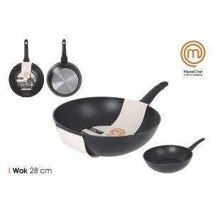 Wok MasterChef 28 cm (6 Unités)