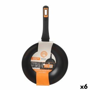 Wok Pan MasterChef 28 cm (6 Units)