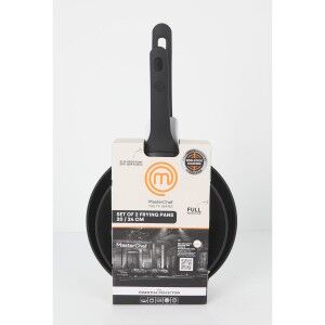 Set of Frying Pans MasterChef 24 cm 20 cm (4 Units)