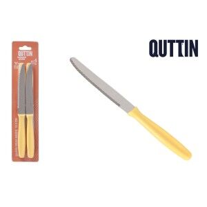 Table knife Quttin YVORY 4 Pieces (18 Units)