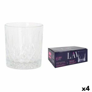 Set of glasses LAV Odin 6 Pieces (4 Units) |  Glasses, cups and jug...