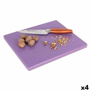 Cutting board Violet 40 x 30 x 2 cm (4 Units) |  Cooking boards   |...
