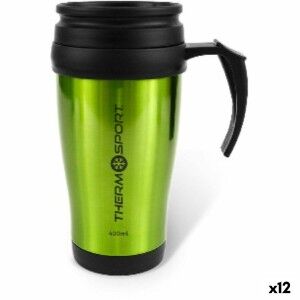 Thermal Cup with Lid ThermoSport 400 ml (12 Units)