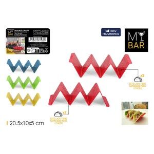 Taco holder My Bar 20,5 x 10 x 5 cm (48 Units)