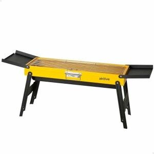 Barbecue Portable Aktive Steel 89 x 32 x 22 cm Yellow |  Barbecues ...