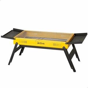 Barbecue Portable Aktive Steel 89 x 33 x 33 cm Yellow |  Barbecues ...
