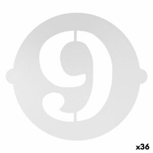 Cake stencil Algon Number 9 36 Units