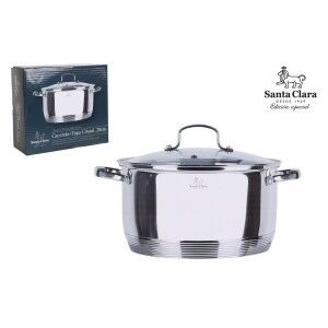Casserole with lid Santa Clara Ø 22 x 30 x 11 cm (2 Units) |  Pans ...