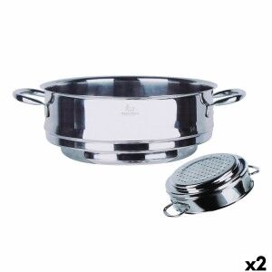 Steamer with Pan Santa Clara Santa clara Ø 25,7 x 34 x 9,5 cm (2 Un...