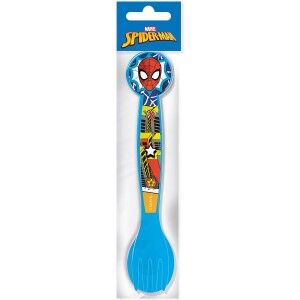 Set de couverts Spider-Man CZ11402 Multicouleur Plastique 2 Pièces