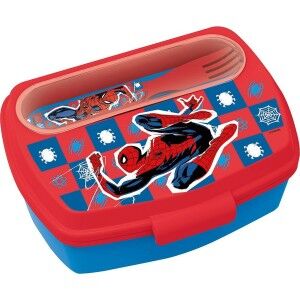 Lunchbox with Accessories Spider-Man CZ11272 Plastic |  Lunch boxes...