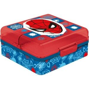 Compartment Lunchbox Spider-Man CZ11274 Multicolour Plastic |  Lunc...