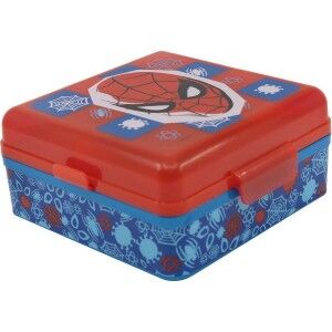 Compartment Lunchbox Spider-Man CZ11274 Multicolour Plastic |  Lunc...