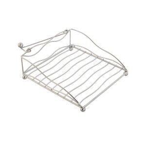 Serviettenring Home ESPRIT Silberfarben Metall 19 x 19 x 7 cm