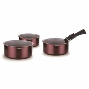Saucepans Arthur Martin Violet Prune 4 Pieces |  Cookware sets   | ...