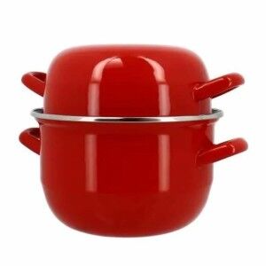 Pan Menastyl Black Glazed enamelled steel