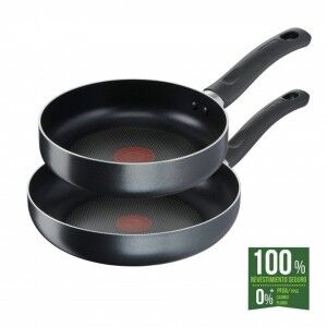 Pfanne Tefal EASY COOK 2UDS Weiß Edelstahl
