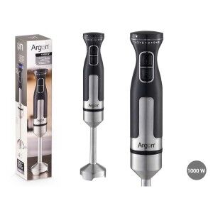 Hand-held Blender Argon Black Steel 1000 W |  Blenders   | Chef Up