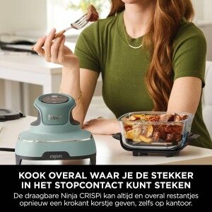 Friteuse à Air NINJA CRISPI Vert 1700 W 3,8 L