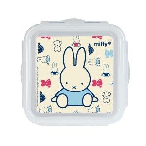 Lunchbox Miffy Buddy Beige Polyester 13 x 7.5 x 13 cm |  Brotdosen,...