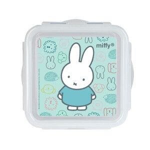 Lunchbox Miffy Friends Blau Polyester 13 x 7.5 x 13 cm