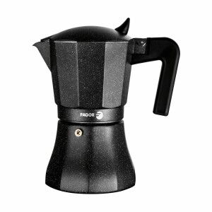Italienische Kaffeemaschine Fagor TIRAMISU 3 Schwarz Aluminium |  K...
