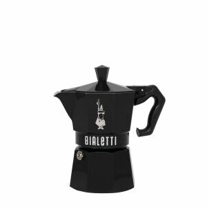 Italienische Kaffeemaschine Bialetti MOKA EXCLUSIVE Schwarz Aluminium 3 Kopper