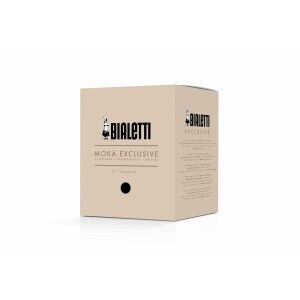 Italian Coffee Pot Bialetti MOKA EXCLUSIVE Black Aluminium 3 Cups