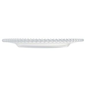 Flat Plate Home ESPRIT Transparent Crystal 27 X 27 X 2,6 CM |  Plat...