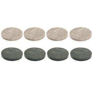 Coasters Home ESPRIT Green Beige Marble 10 x 10 x 5 cm (2 Units) (4...