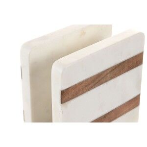 Napkin holder Home ESPRIT White Natural Acacia 12,7 X 7 X 12,7 CM |...