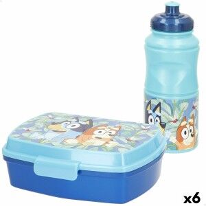 Boîte à lunch Bluey 380 ml 17 x 5,5 x 13,5 cm Bouteille (6 Unités)