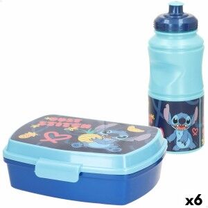 Lunchbox Stitch 380 ml 17 x 5,5 x 13,5 cm Flasche (6 Stück)