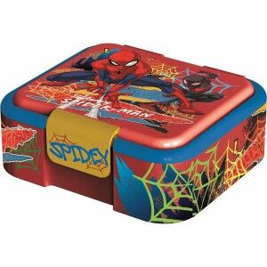 Sandwich Box Spider-Man Moving Target 18 x 16 x 6,5 cm |  Lunch box...