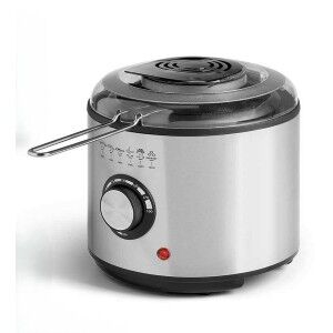 Deep-fat Fryer Argon Black Transparent Silver 1 L 950 W |  Fryers  ...