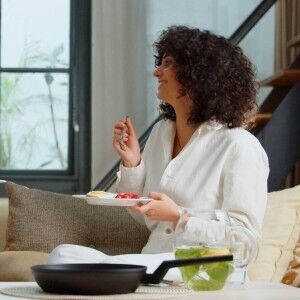 Pfanne Taurus KPA4018 Schwarz Geschmiedetes Aluminium (Ø 18 cm)