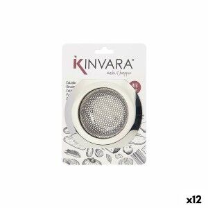 Sink Filter Kinvara Silver Stainless steel Ø 16 cm (12 Units) |  Si...