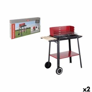 Charcoal Barbecue with Stand Inde 81,5 x 41,5 x 84,5 cm (2 Units) |...