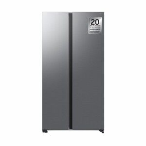 Combined Refrigerator Samsung RS70F65QETEF Steel