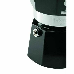 Italienische Kaffeemaschine Bialetti MOKA EXPRESS Schwarz Aluminium 200 ml