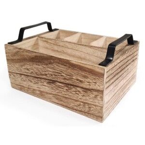 Multi-Purpose Organiser My Bar Wood 12,5 cm 23 x 16,8 x 10 cm (8 Un...