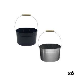 Multi-purpose basket My Bar Metal 24,5 x 18 x 15 cm (6 Units) |  Ot...