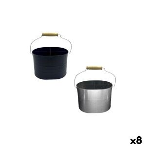 Multi-purpose basket My Bar Metal 16,5 x 12,5 x 11 cm (8 Units) |  ...
