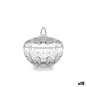 Glass Jar Inde Nefertiti Transparent (18 Units) |  Lunch boxes, foo...