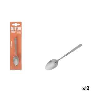 coffee spoons Quttin LOUVRE Silver 1,5 mm 10,6 x 2,4 cm 6 Pieces (1...