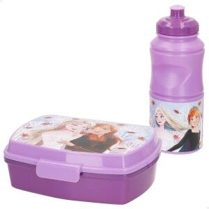Lunchbox mit Zubehör Frozen 380 ml 17 x 5,5 x 13,5 cm (6 Stück)