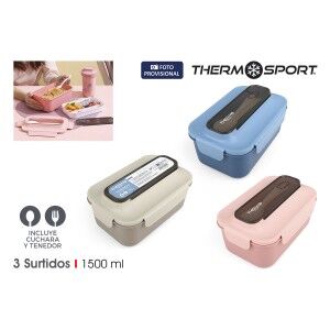 Lunch box ThermoSport Rectangular 1,5 L (12 Units) |  Lunch boxes, ...