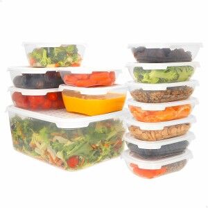 Lunchbox Max Home Polypropylen (6 Stück)