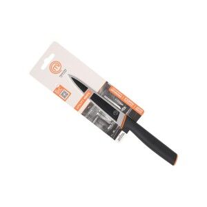 Kitchen Knife MasterChef Black Silver Stainless steel 13 cm (12 Uni...